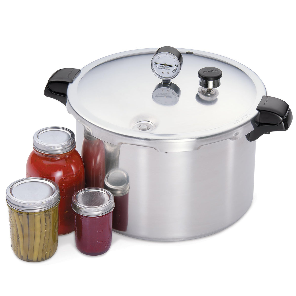 16-Quart Aluminum Pressure Canner and Cooker W80925