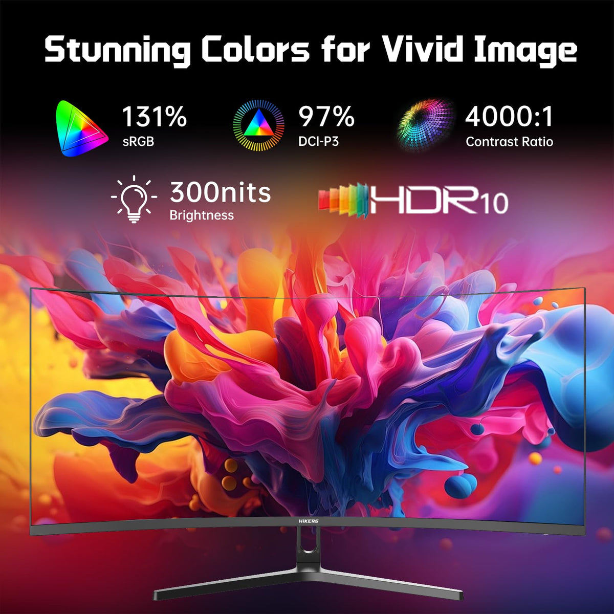34 Inch Curved Gaming Monitor UWQHD 200Hz O4220