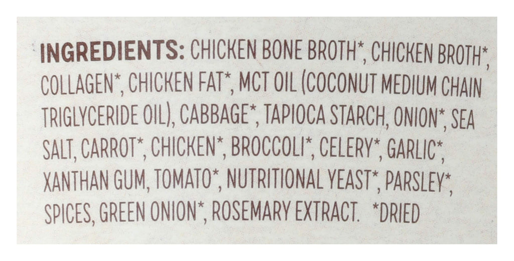 Chicken Vegetable Bone Broth Soup, 1.2 OZ M808650