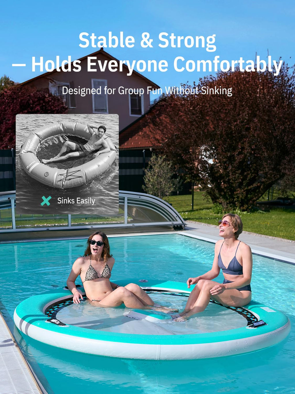 Inflatable Water Hammock 8FT L93697