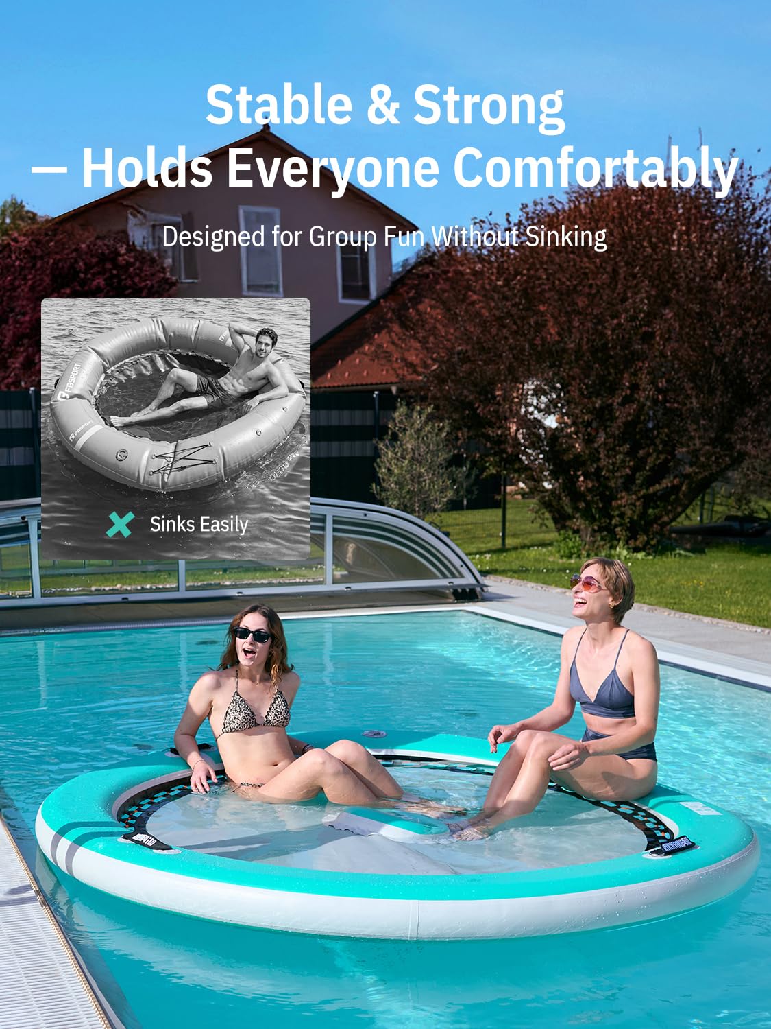 Inflatable Water Hammock 8FT L93697