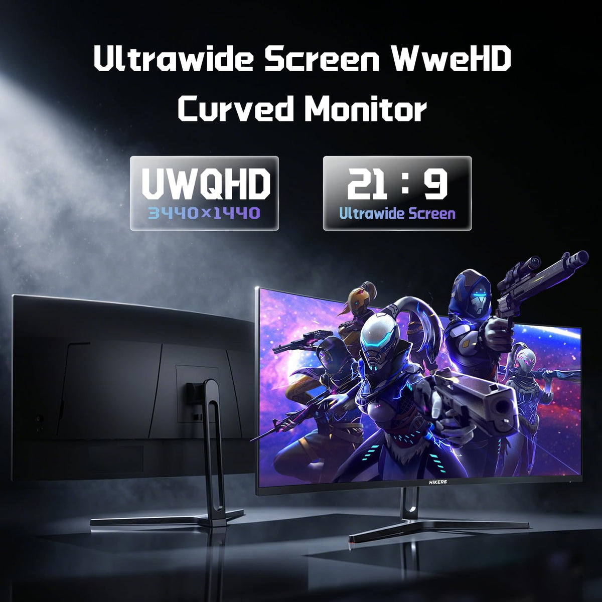 34 Inch Curved Gaming Monitor UWQHD 200Hz O4220
