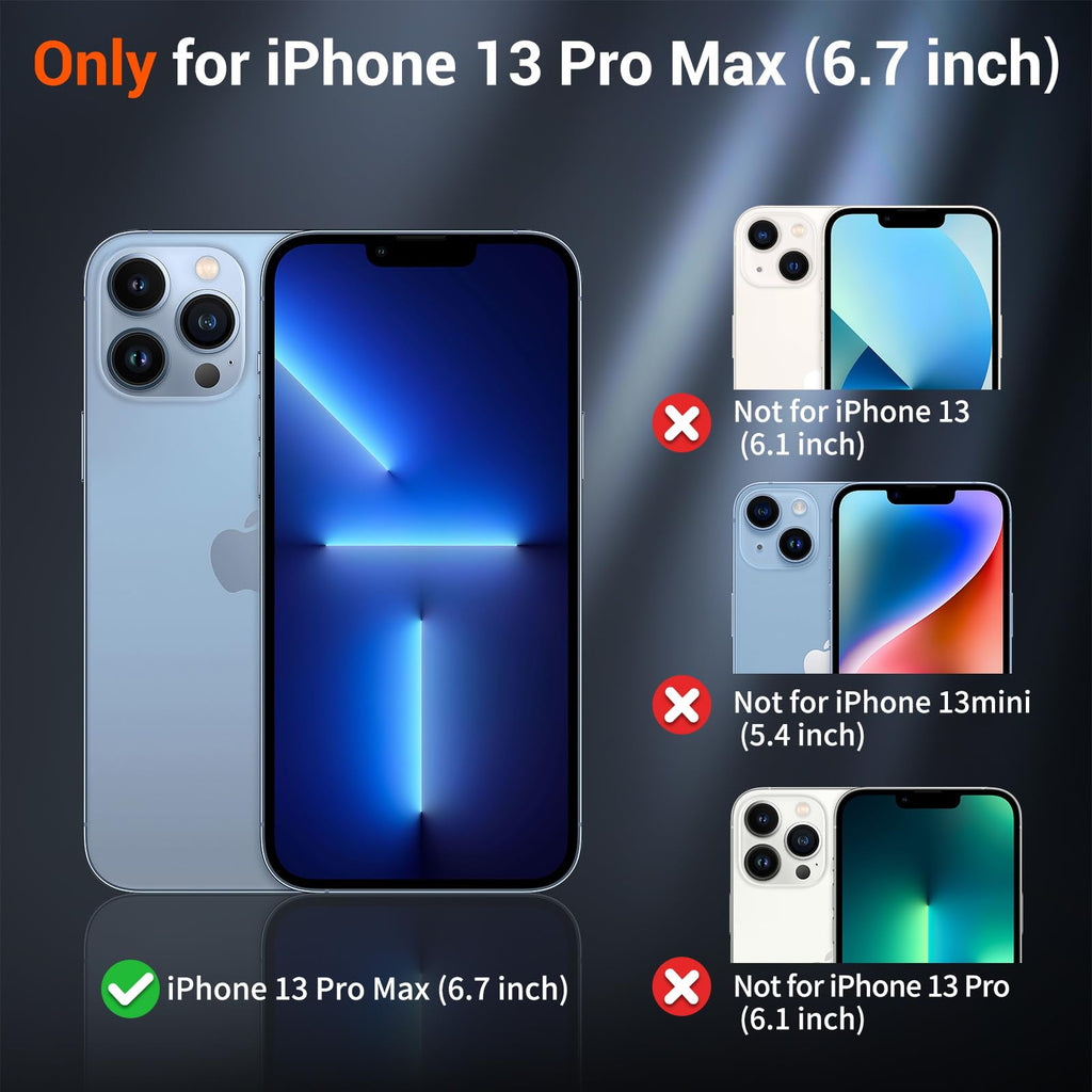 Magnetic iPhone 13 Pro Max Case Navy Blue Z17776