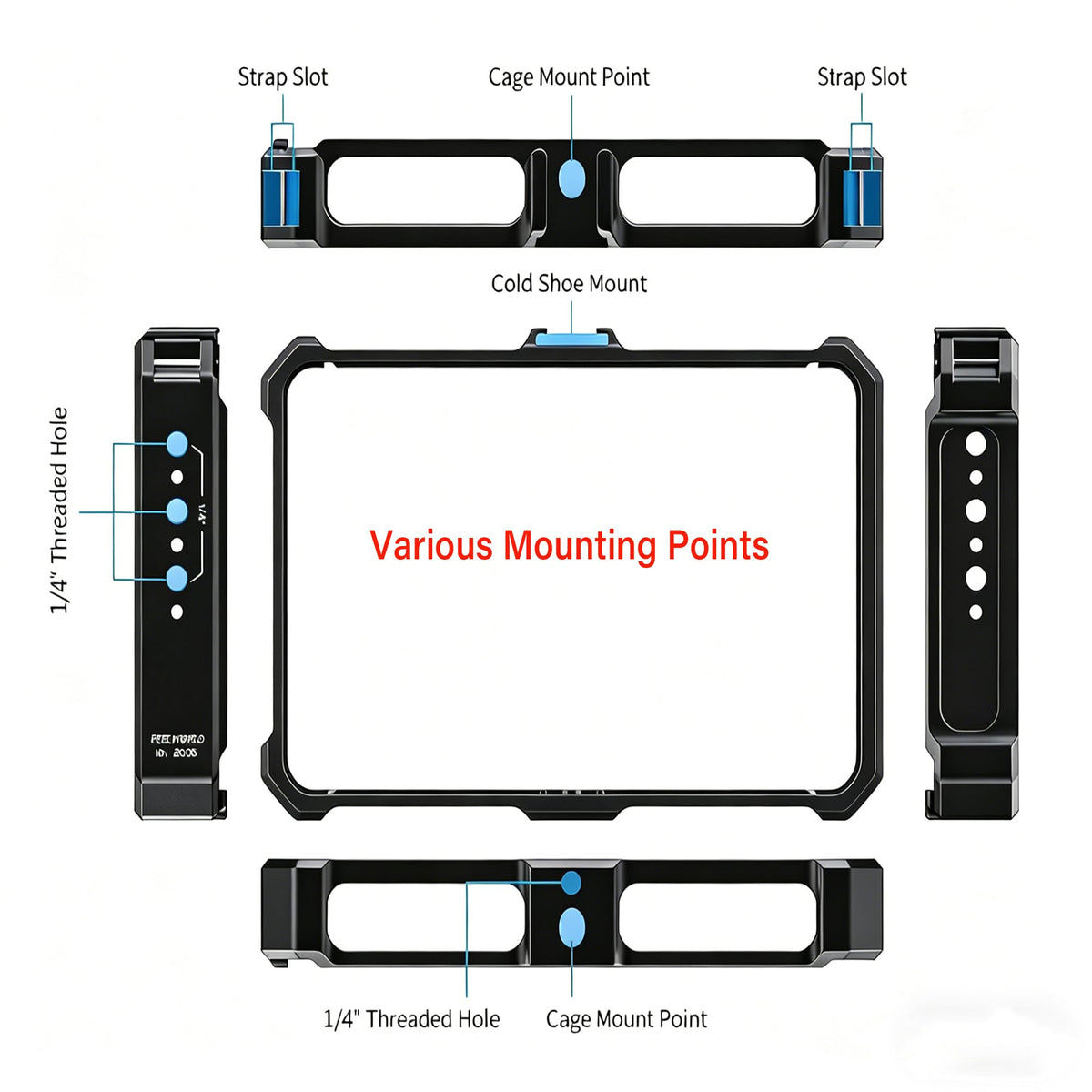 Camera Monitor Cage Y853