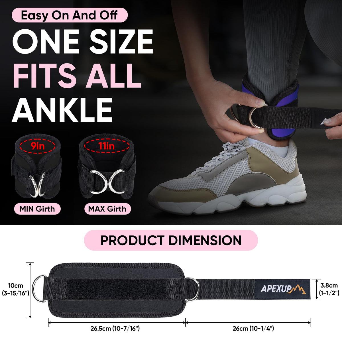 Adjustable Ankle Weights A684635