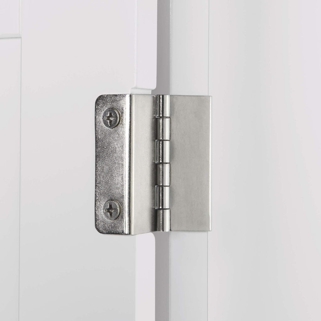 White Two-Door Wall Mount Medicine Cabinet K76576