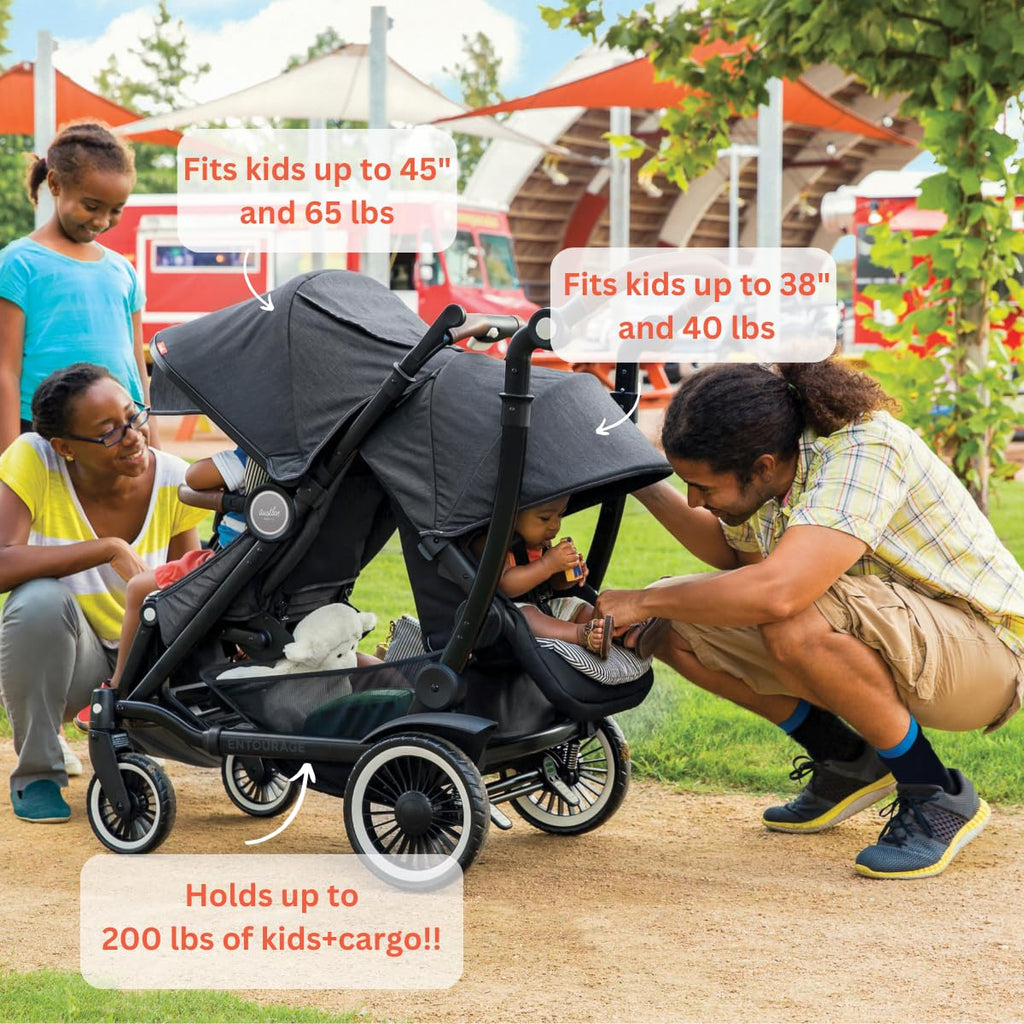 Black Double Stroller F78792