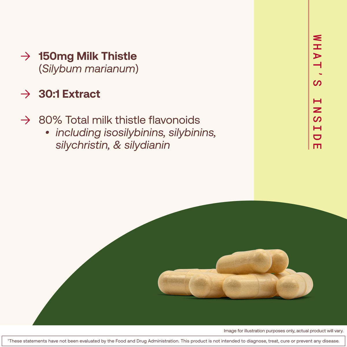 Milk Thistle 150mg 200 Capsules S619