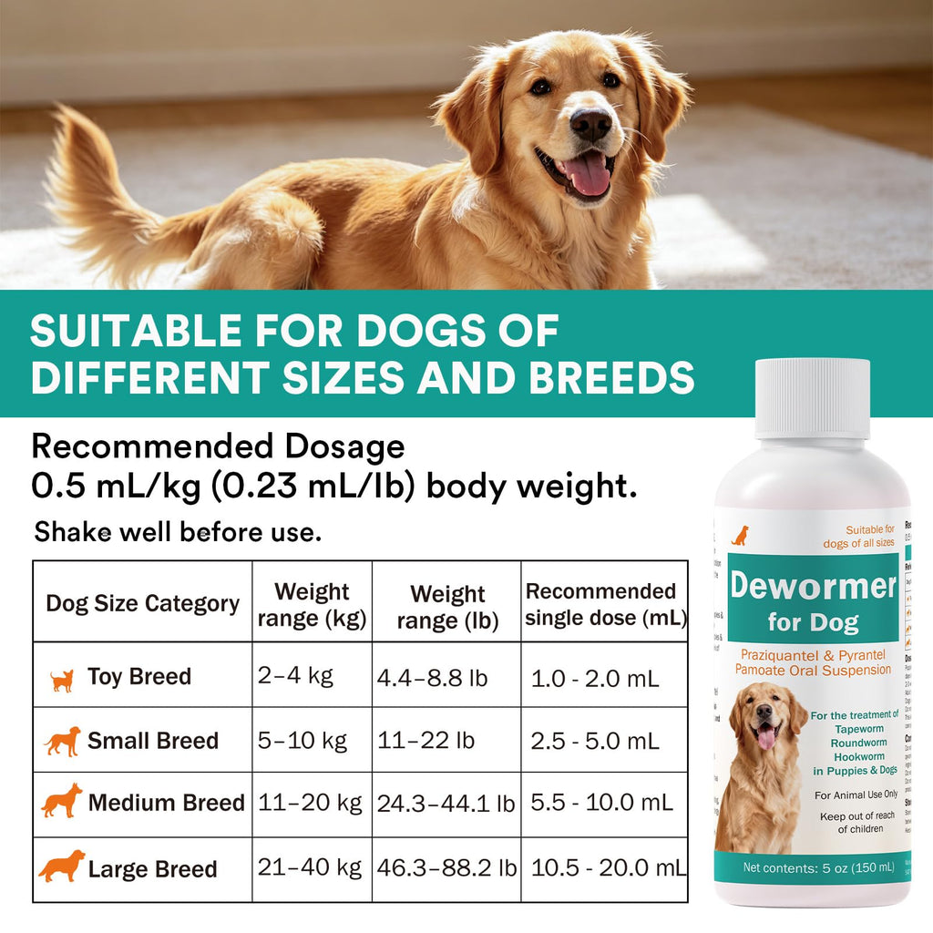 Dogs & Puppies Dewormer T648