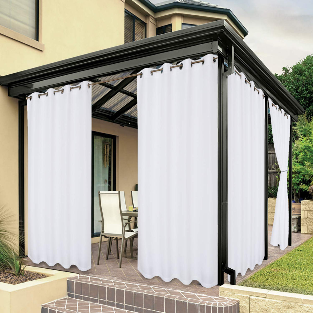 Waterproof Outdoor Curtains U526