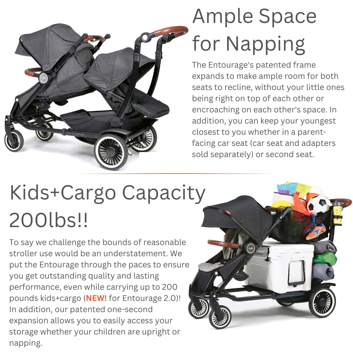 Black Double Stroller F78792