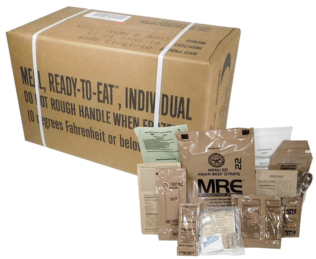 12 Meals Military Surplus Meal Ready to Eat A799