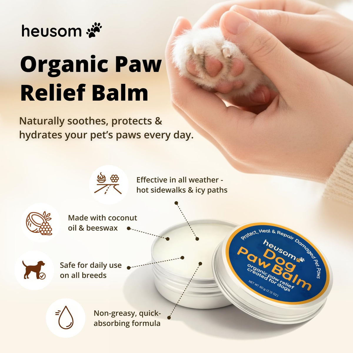 Pet Nail Grinder + Pet Paw Relief Balm H73813