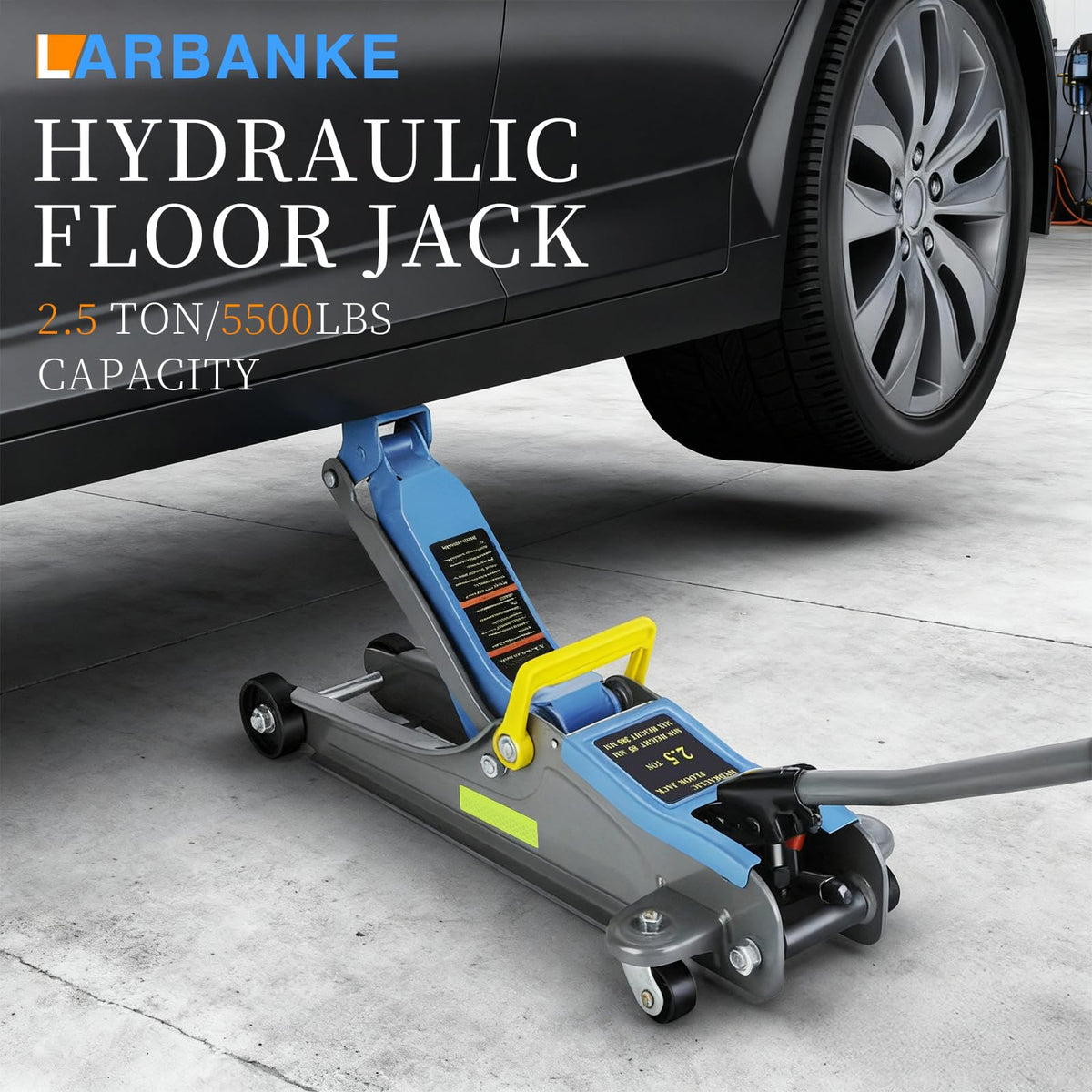 2.5T Low Profile Hydraulic Floor Jack with Carrying Handle G3227
