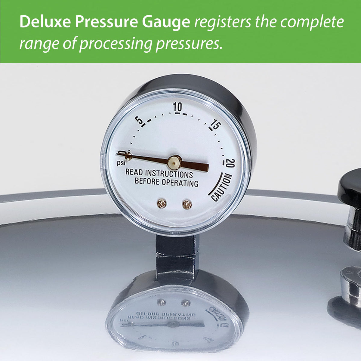 16-Quart Aluminum Pressure Canner and Cooker W80925
