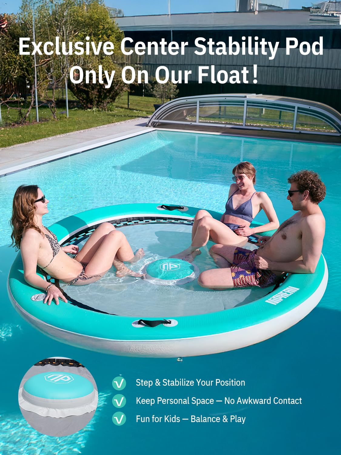 Inflatable Water Hammock 8FT L93697
