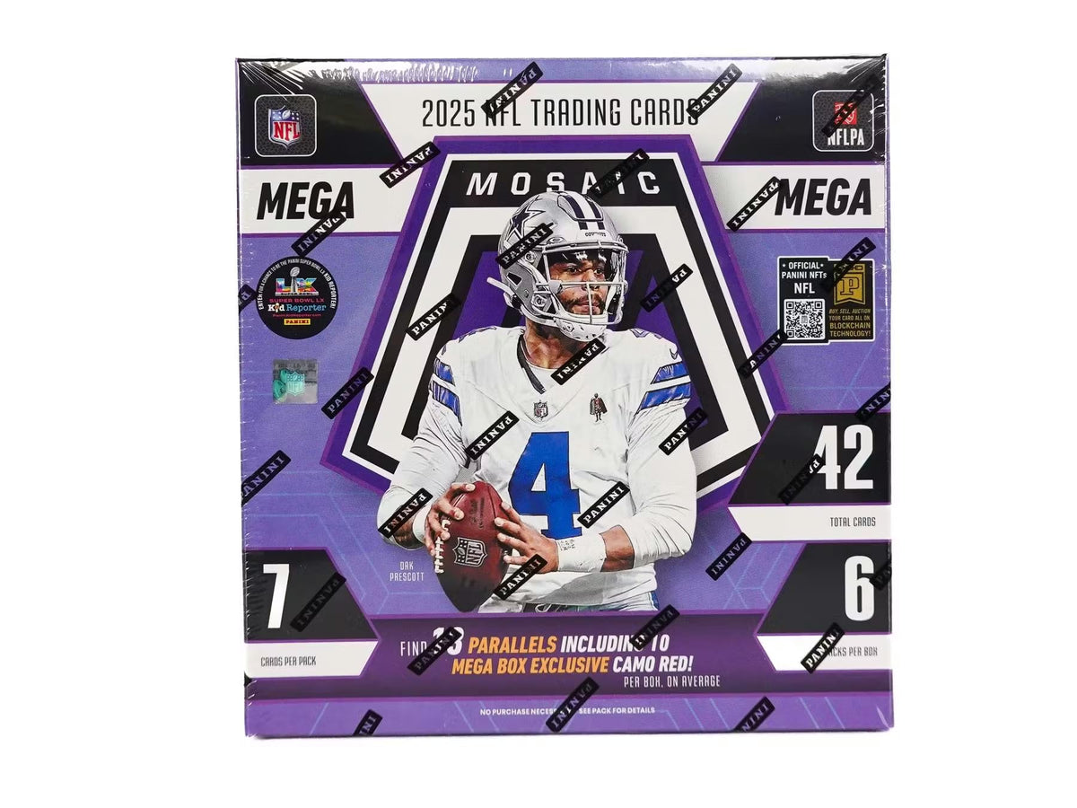 2025 Mosaic Football Trading Card Box C880