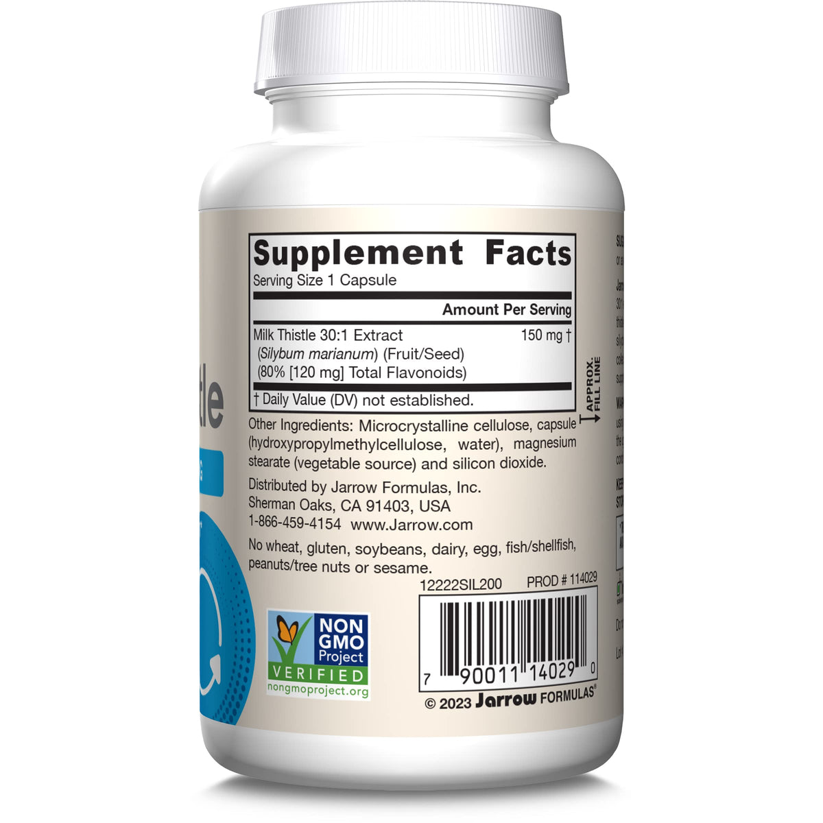 Milk Thistle 150mg 200 Capsules S619