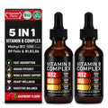 Vitamin B12 Complex Drops 5000mcg 2 Packs R9485