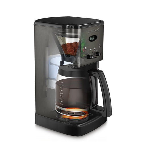 12 Cup Black Stainless Steel Coffee Maker X960548