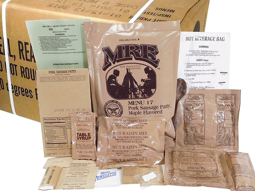 12 Meals Military Surplus Meal Ready to Eat A799