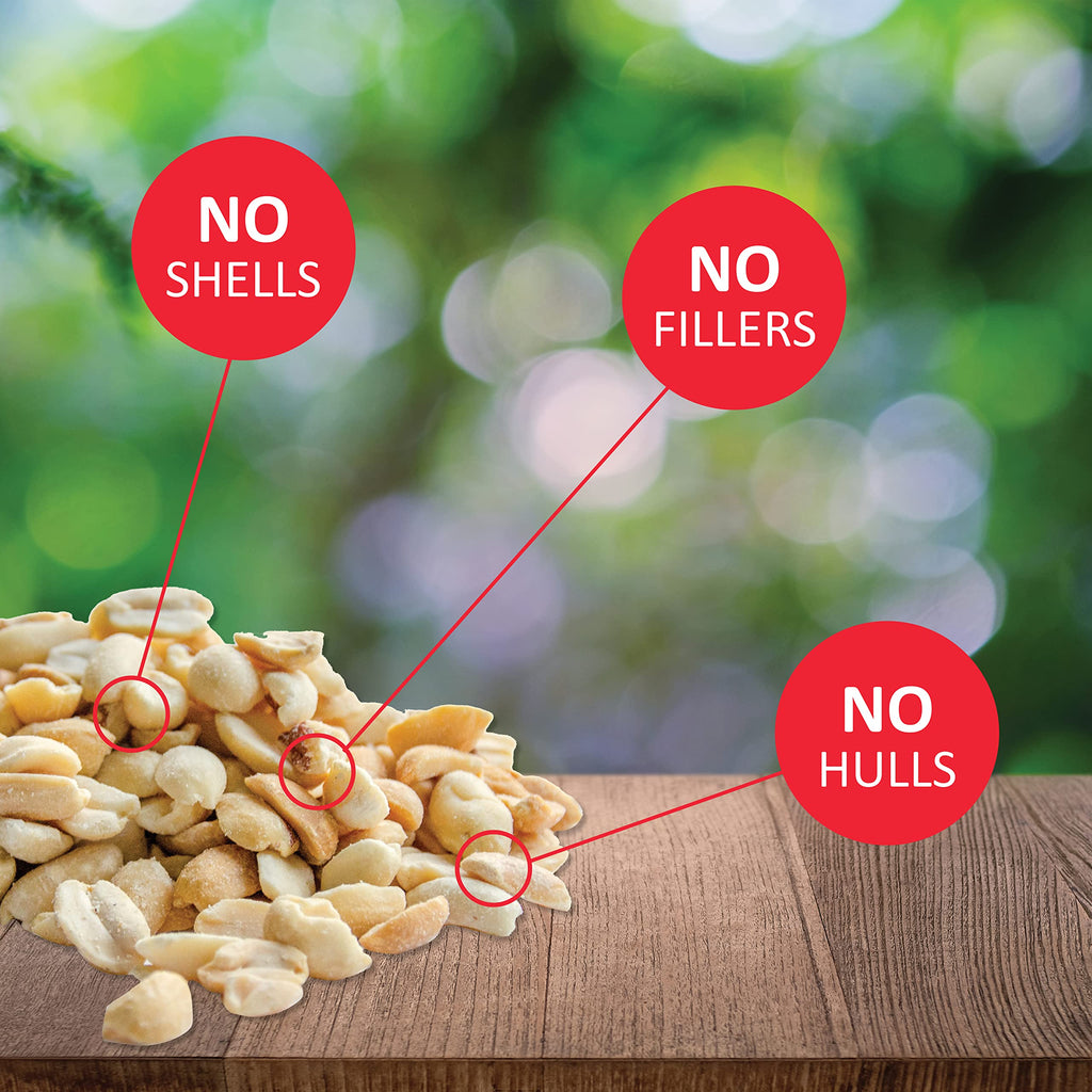 Woodpecker Wild Bird Seed 20 lb & Peanut Pieces 15 lb Nut & Fruit Mix H974