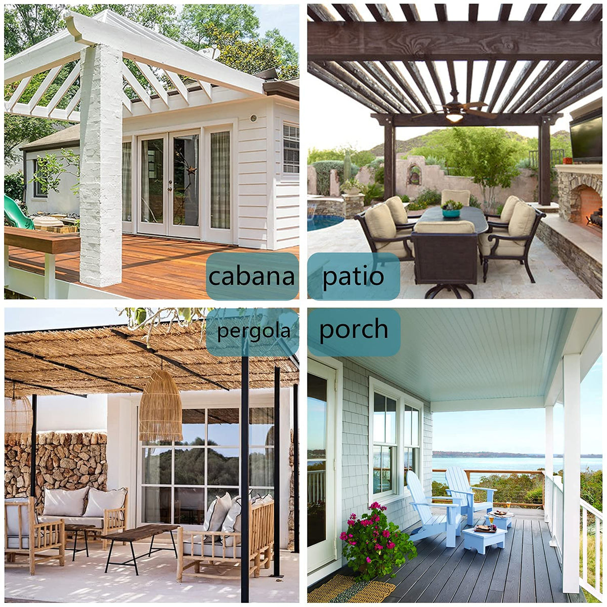 Waterproof Outdoor Curtains U526