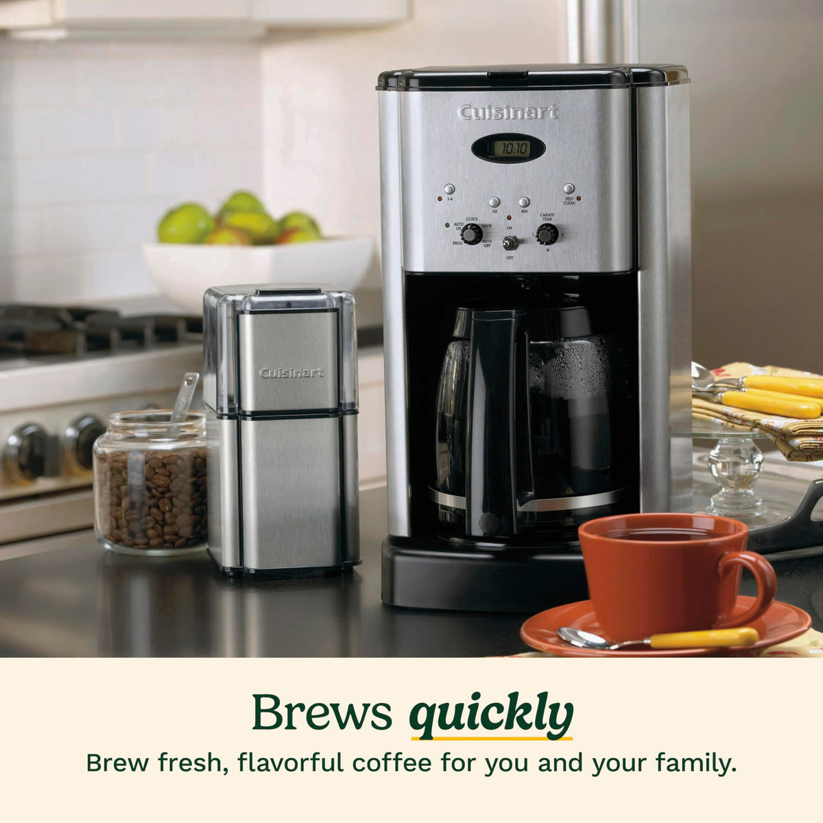 12 Cup Black Stainless Steel Coffee Maker X960548