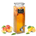 80 oz Glass Drink Dispenser with Spigot M461