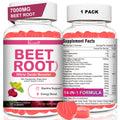 Beet Root Gummies with Coq 10, Grape Seed, Pomegranate, 60 Chews J620228