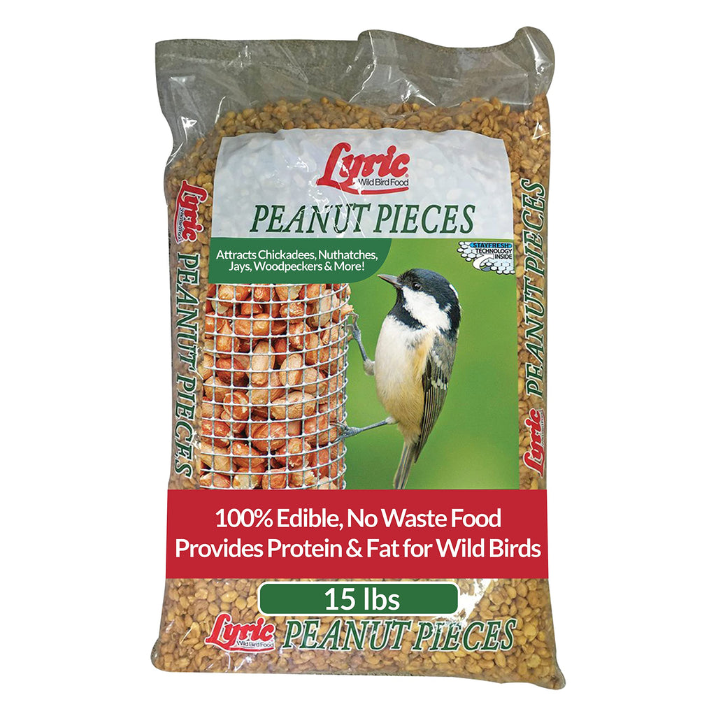 Woodpecker Wild Bird Seed 20 lb & Peanut Pieces 15 lb Nut & Fruit Mix H974