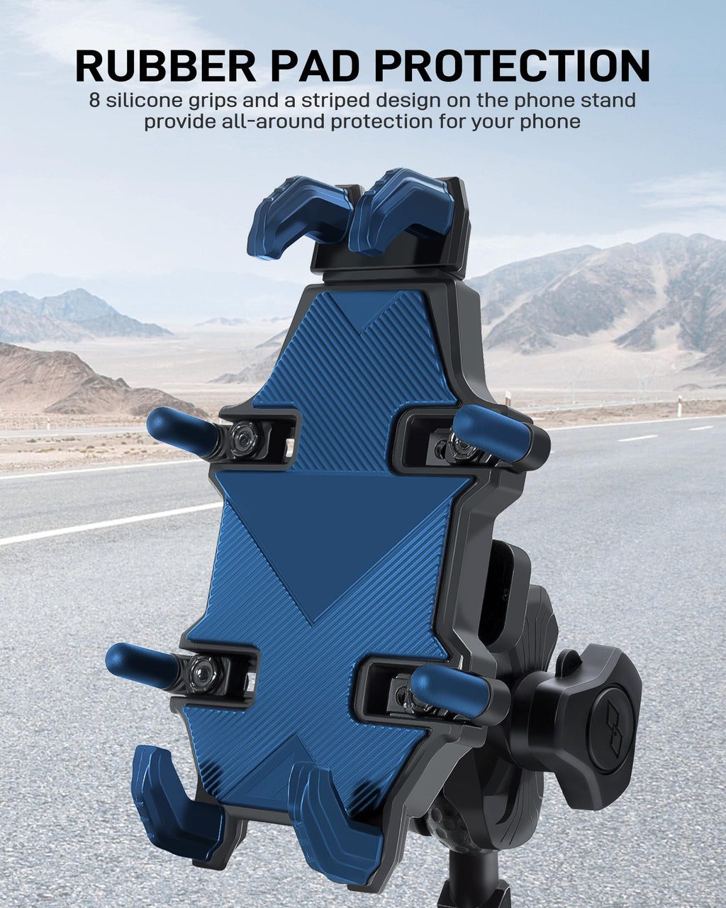 Anti-Theft UTV Phone Mount with Vibration Dampener O607