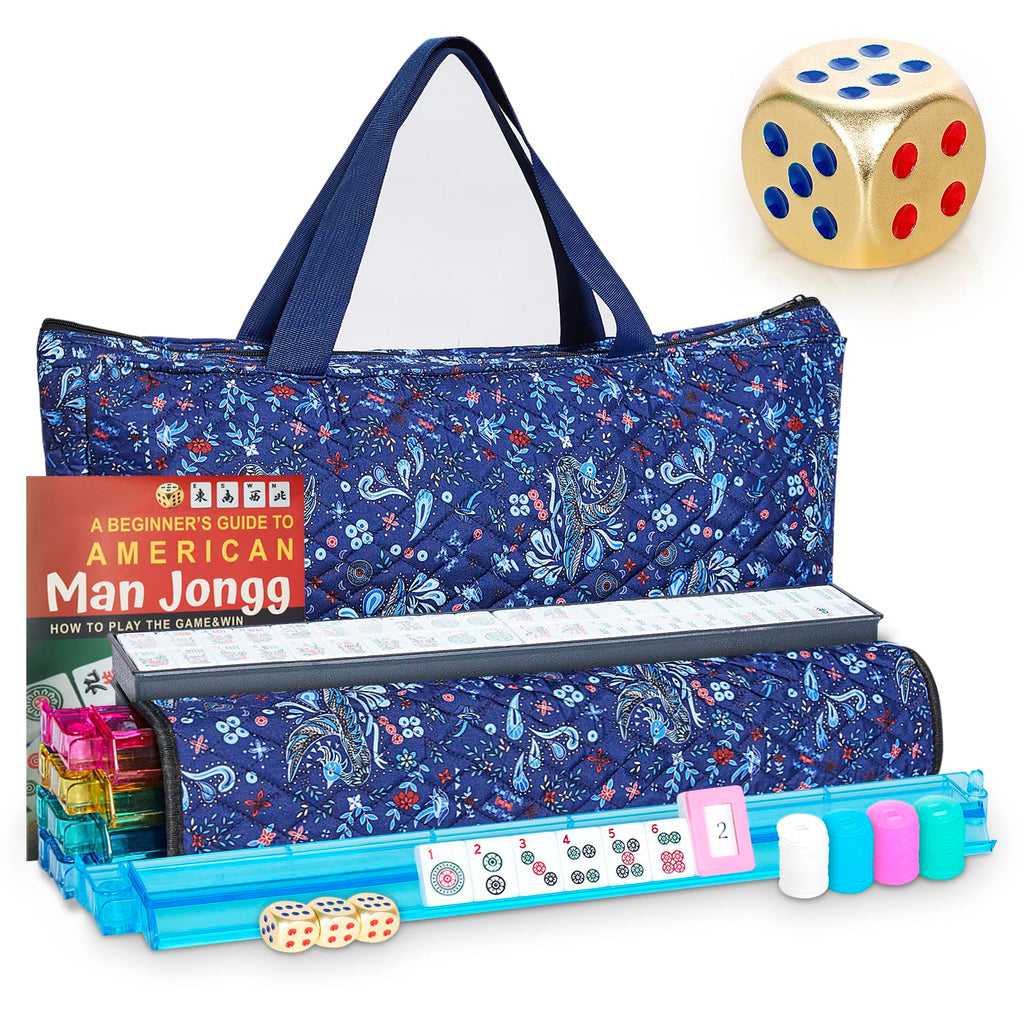 American Mahjong Game Set with 166 Tiles Y956
