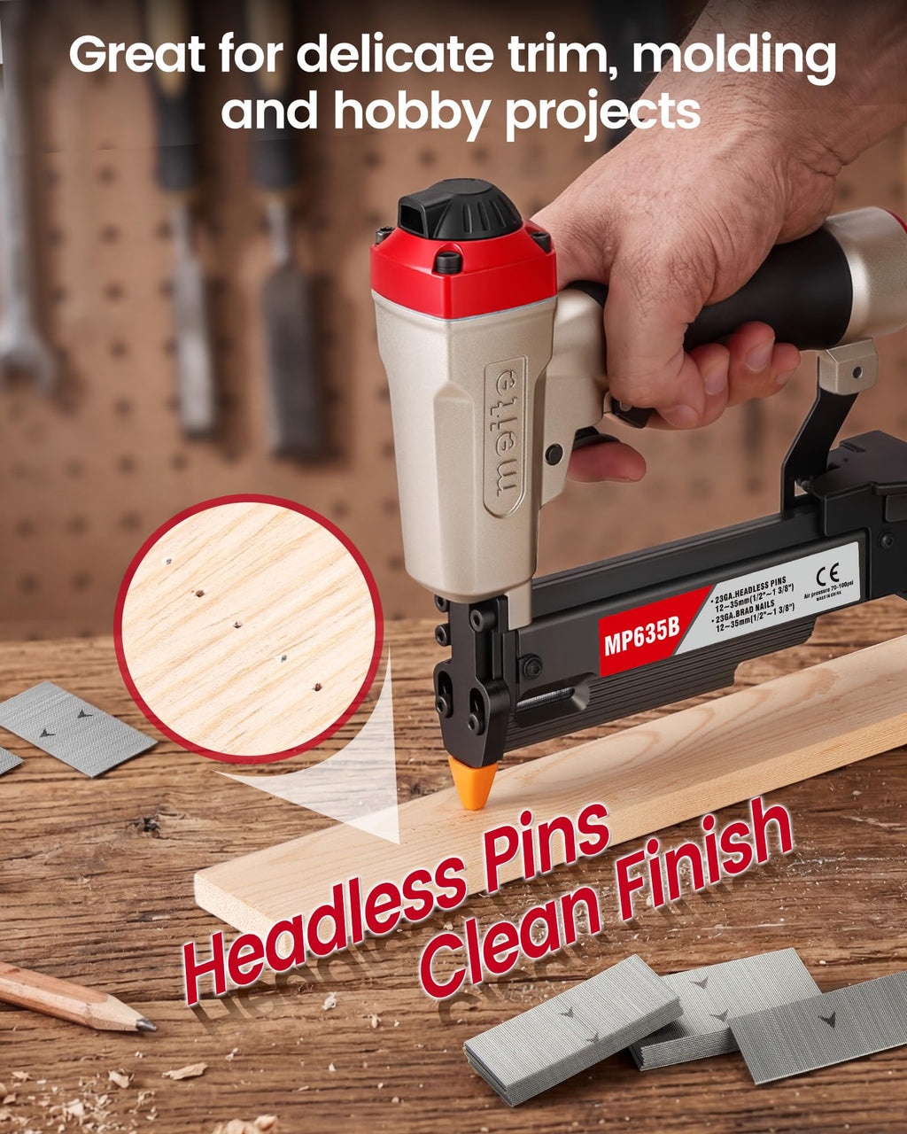 23 Gauge Pneumatic Pin Nailer R2480