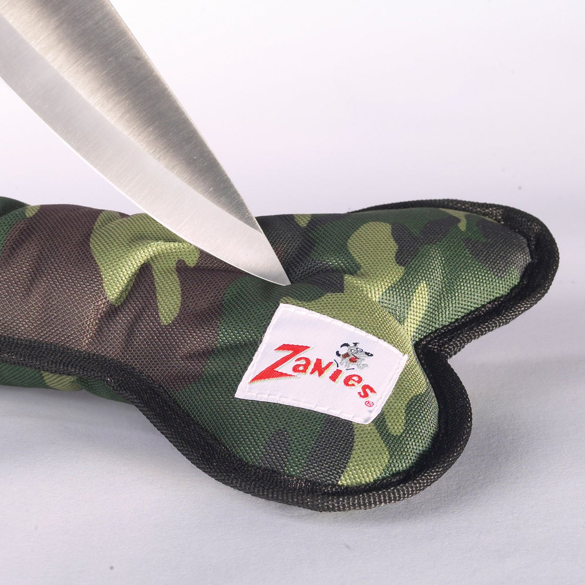 Green Camo Small Bone Dog Toys G21474