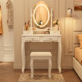 Vanity Desk with Mirror and Lights C550185