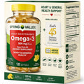 Omega-3 Fish Oil 500 mg 120 Count SoftGels Dietary Supplement Q173