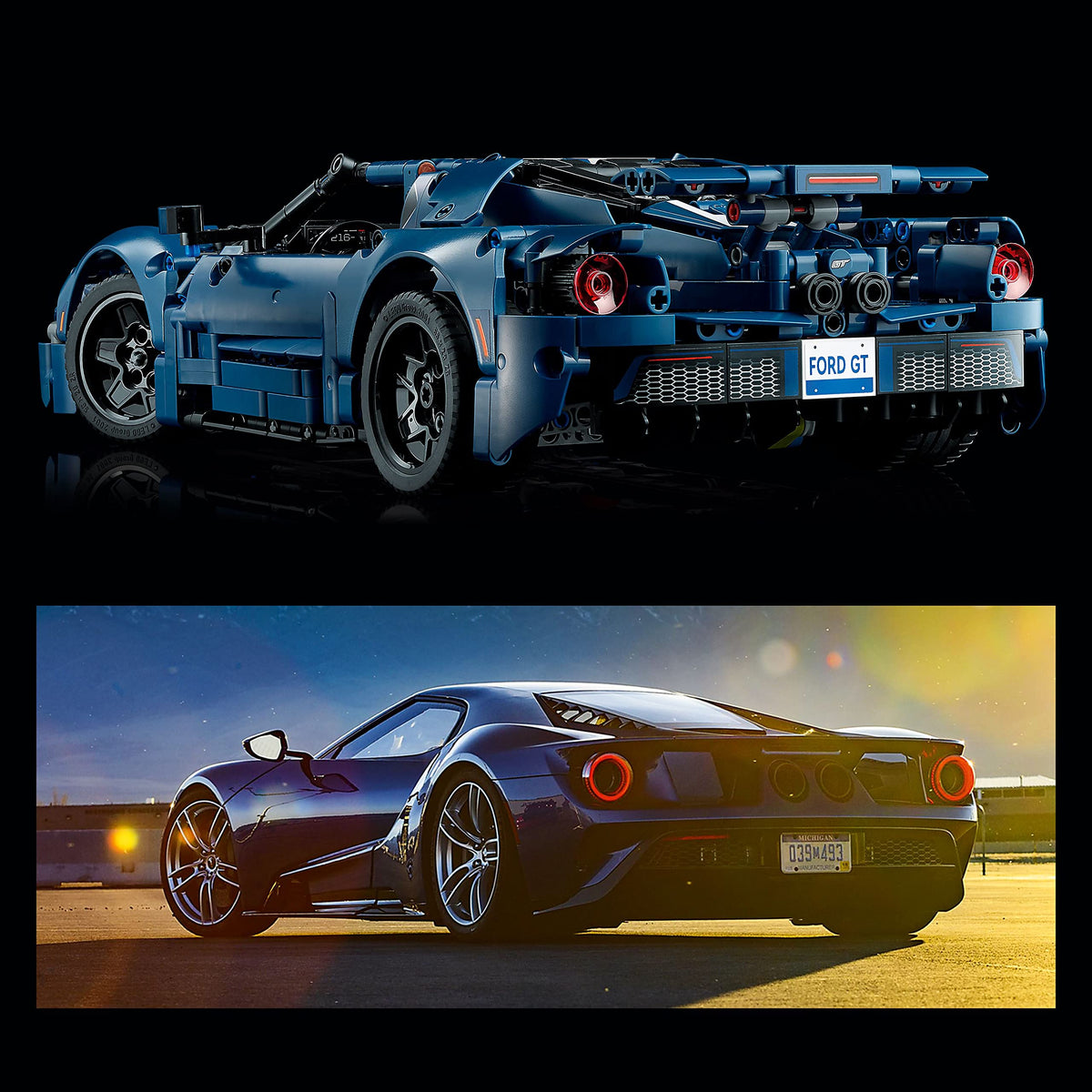 Technic Ford GT Building Set 1:12 Scale Y204