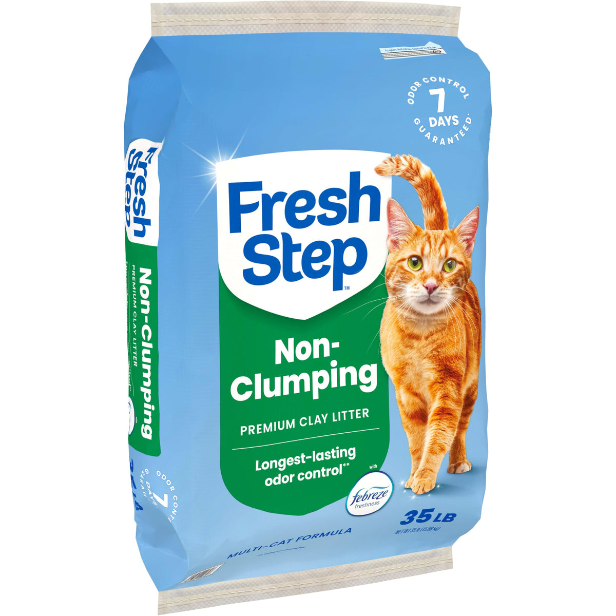 Non-Clumping Cat Litter with Odor Control, 35 lb. Bag C928236