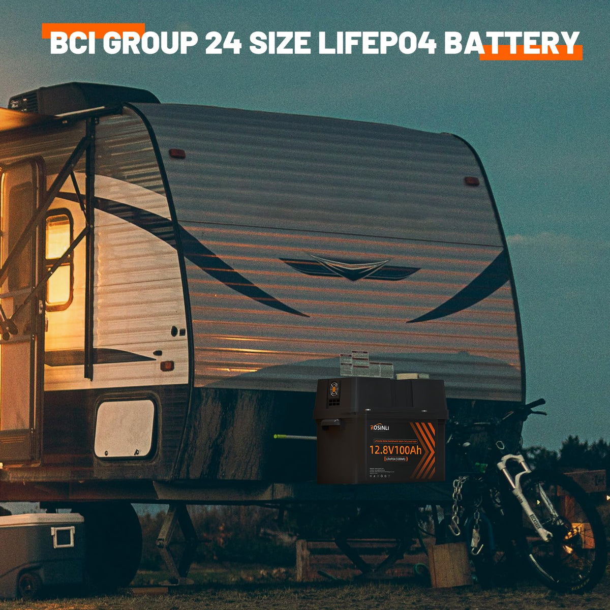 12V 100Ah LiFePO4 Battery 2Pack D369