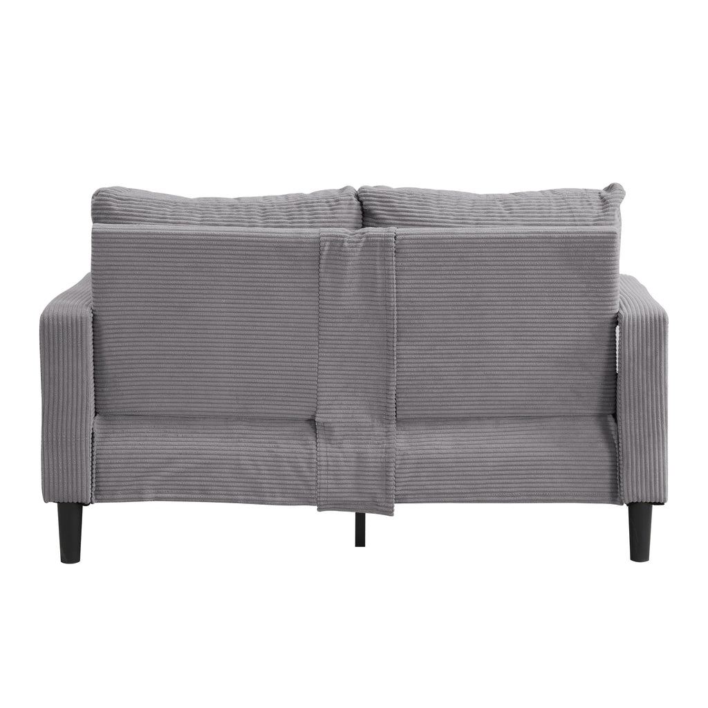 Light Gray Upholstered Sofa I7040