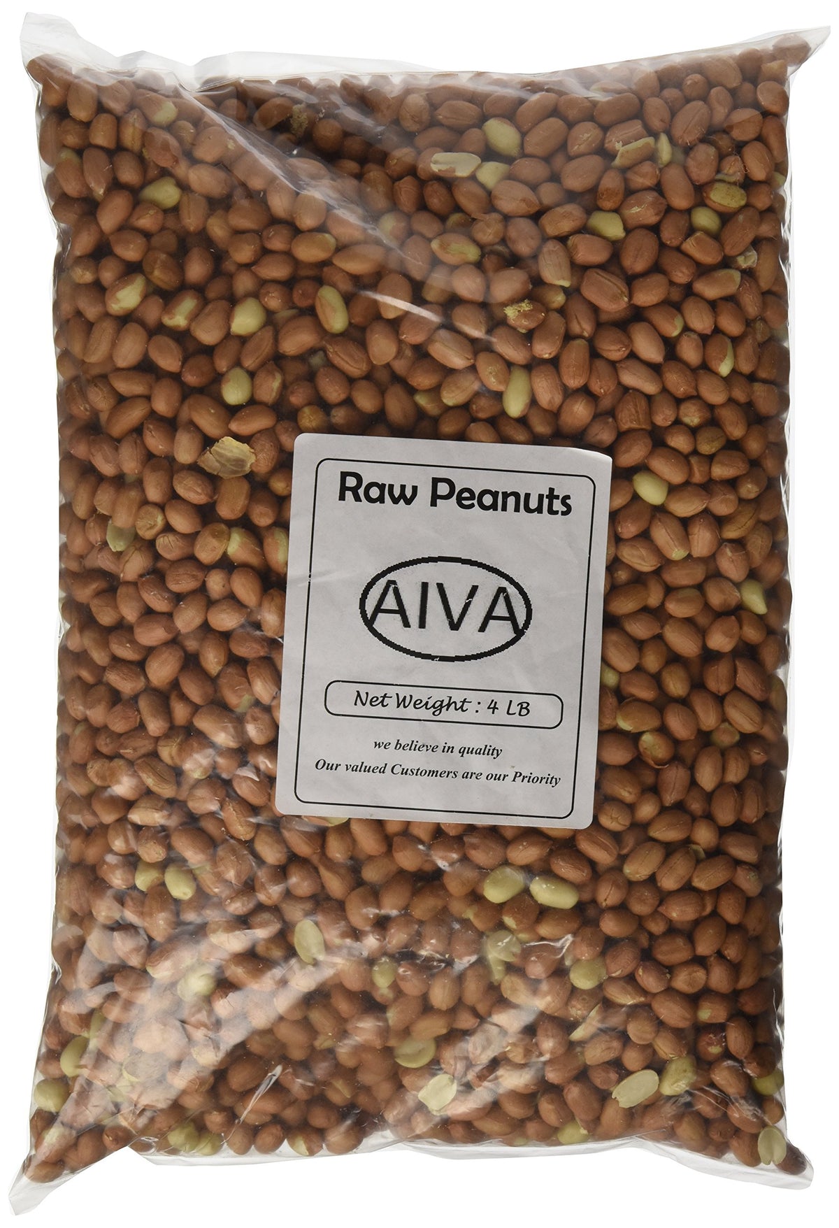 Raw Peanuts 4lb E254