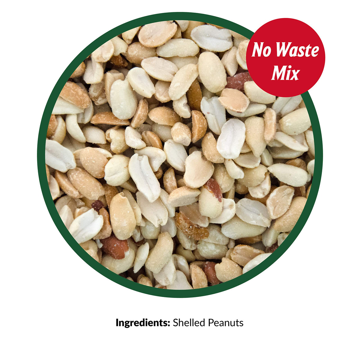 Woodpecker Wild Bird Seed 20 lb & Peanut Pieces 15 lb Nut & Fruit Mix H974