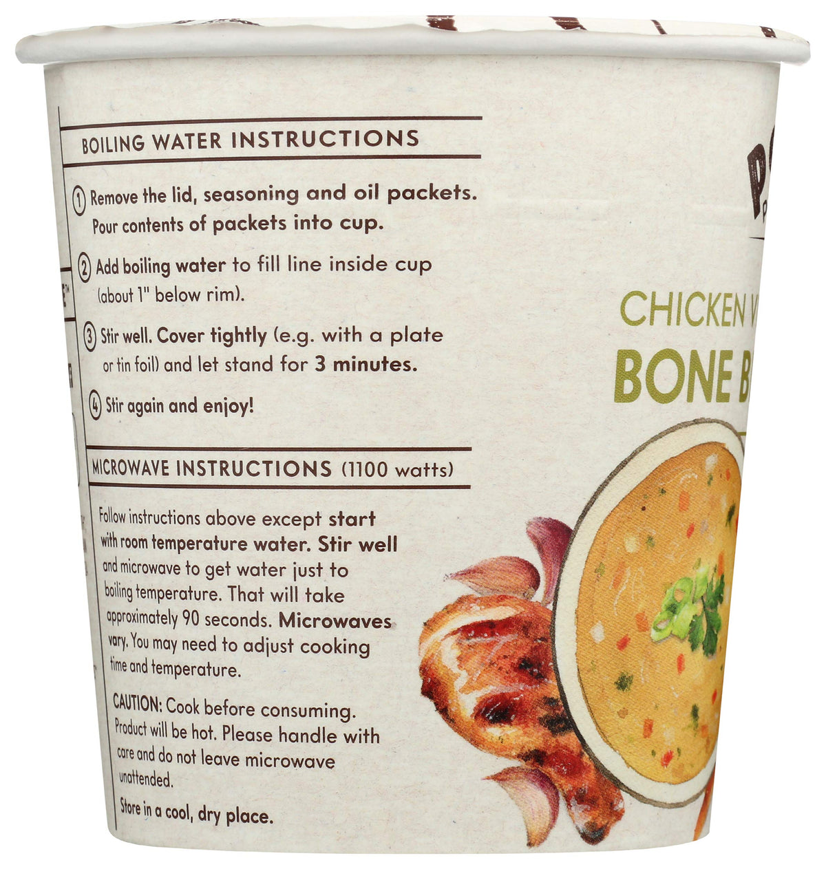 Chicken Vegetable Bone Broth Soup, 1.2 OZ M808650