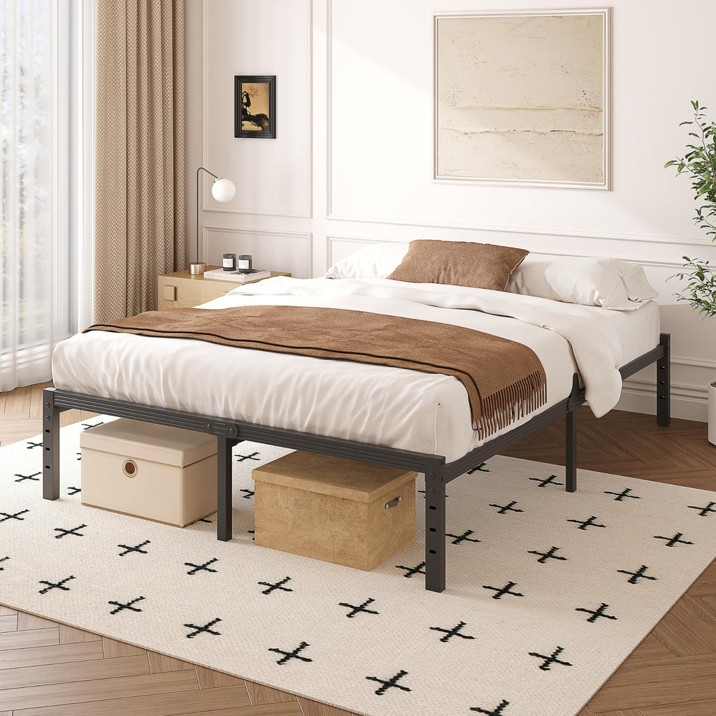 Queen Metal Platform Bed Frame R91548