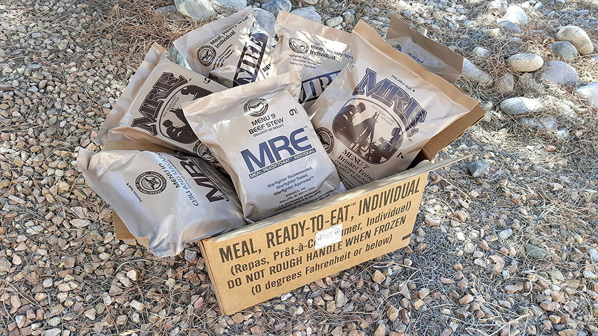 12 Meals Military Surplus Meal Ready to Eat A799