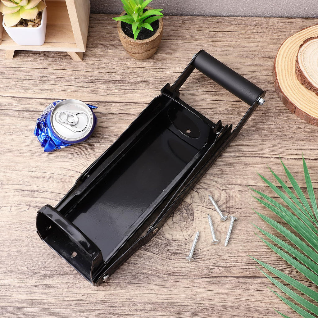 Wall Mounted Can Crusher with Bottle Opener L452525