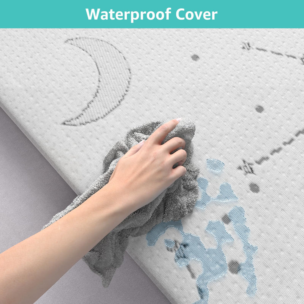 Organic Cotton Trifold Pack and Play Mattress Pad D914693