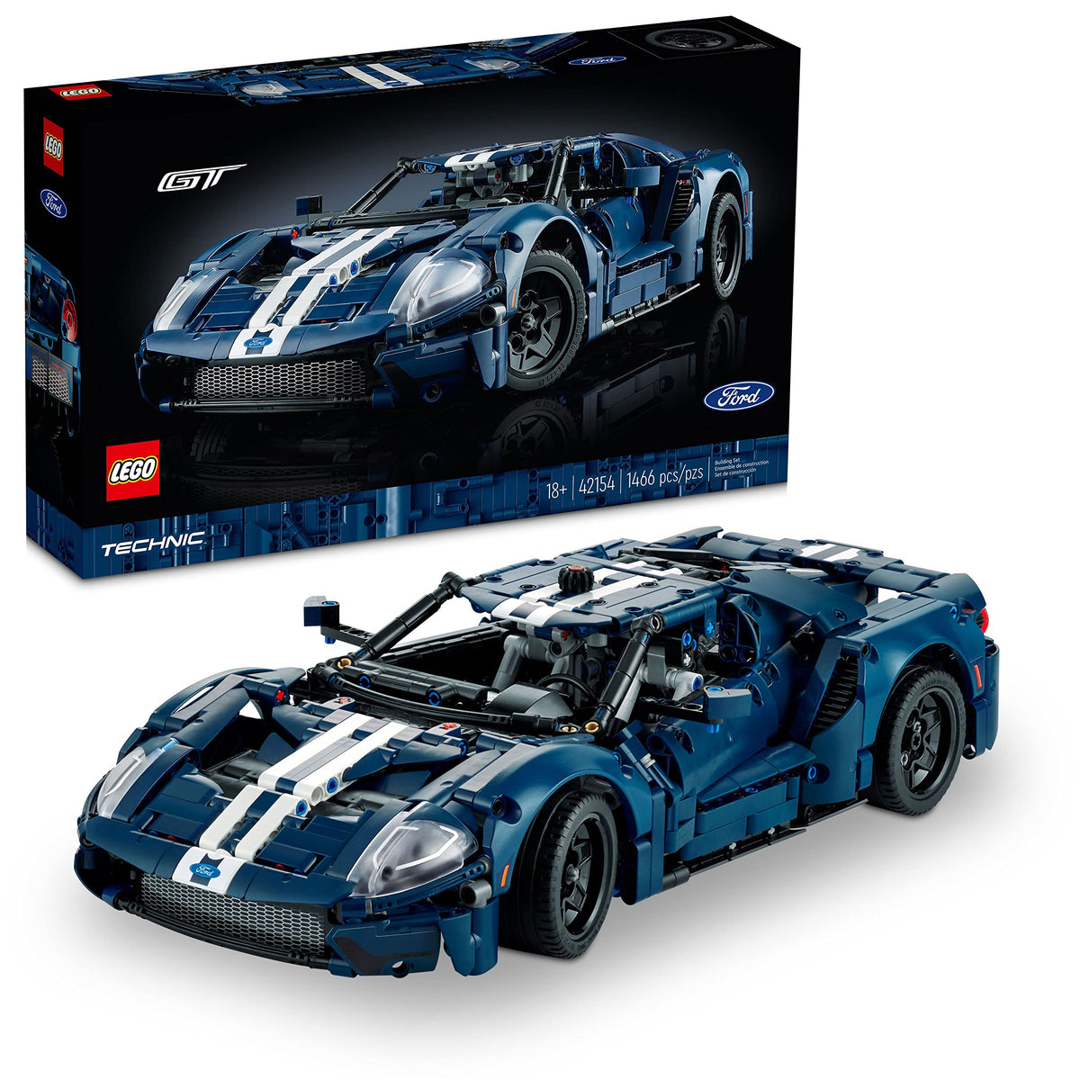 Technic Ford GT Building Set 1:12 Scale Y204